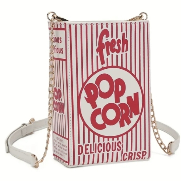 Popcorn Novelty Crossbody Bag 🍿 - Picture 4 of 11